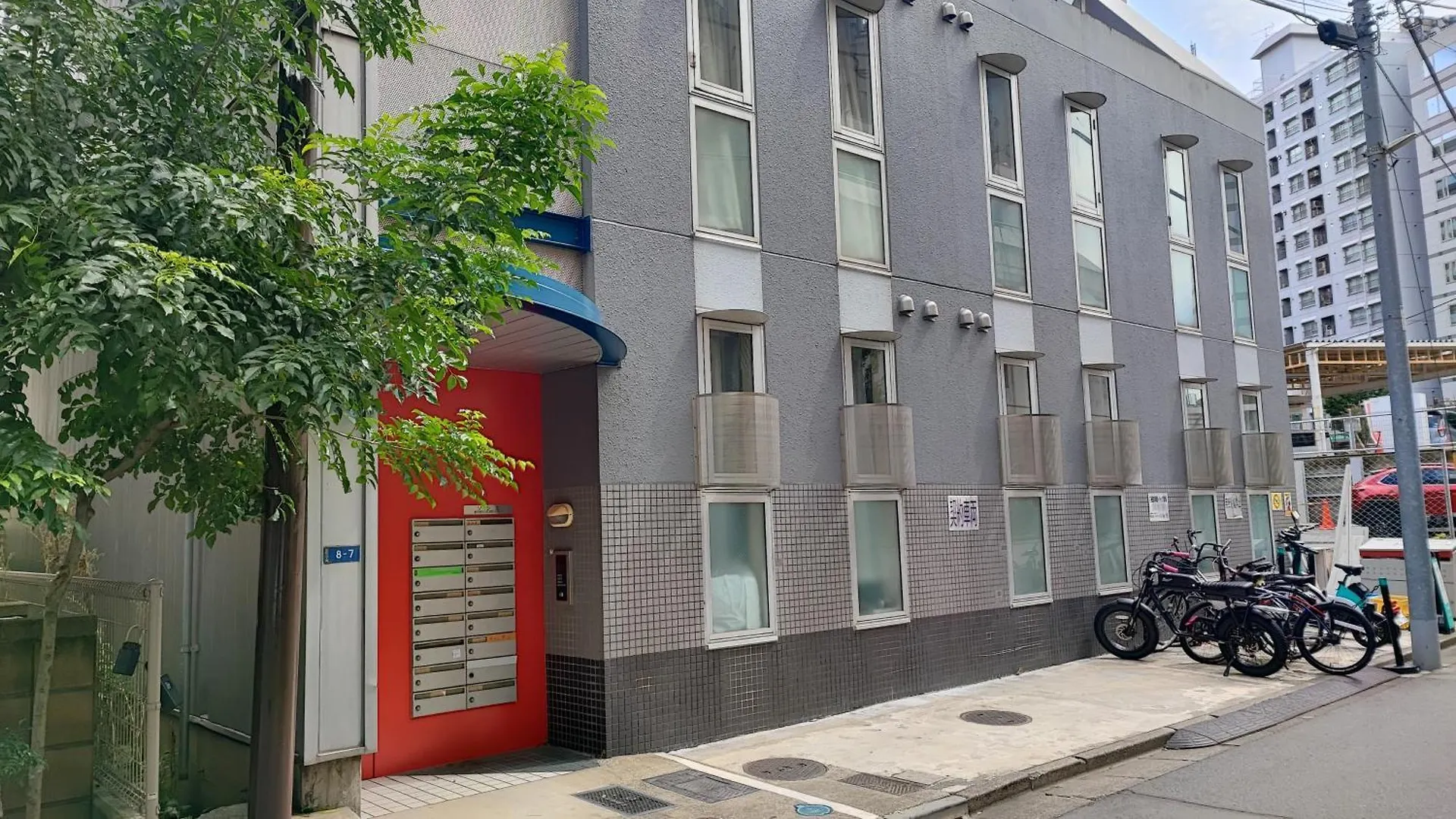 Apartament Shinjuku 新宿徒步圈!西新宿!都厅!新宿中央公园!2分钟步行到地铁!精致公寓autolock!106 Tokio